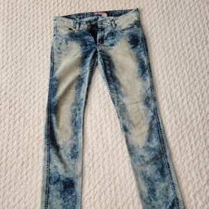 Y2K Bleached Low rise jeans